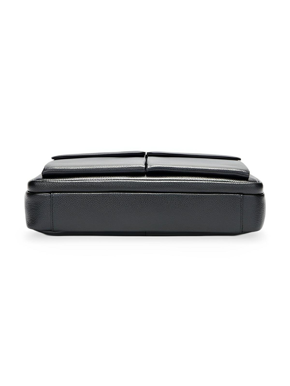 Leather Document Holder, large capacity, elegant carry, Eden model