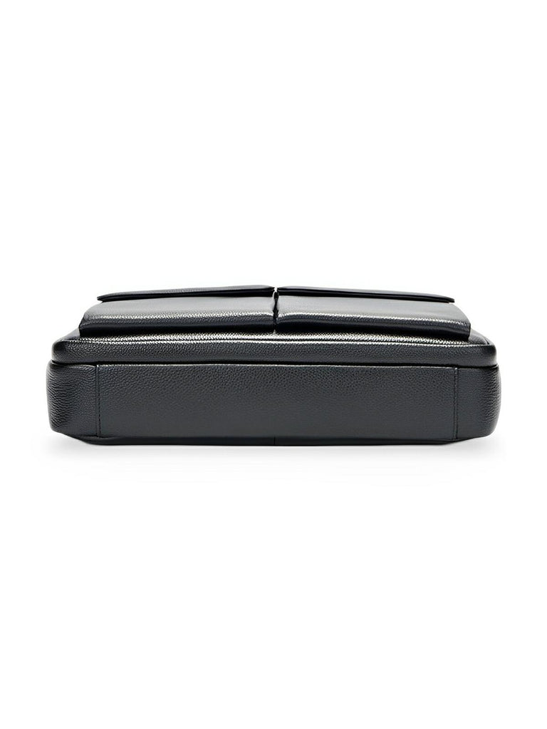 Leather Document Holder, large capacity, elegant carry, Eden model