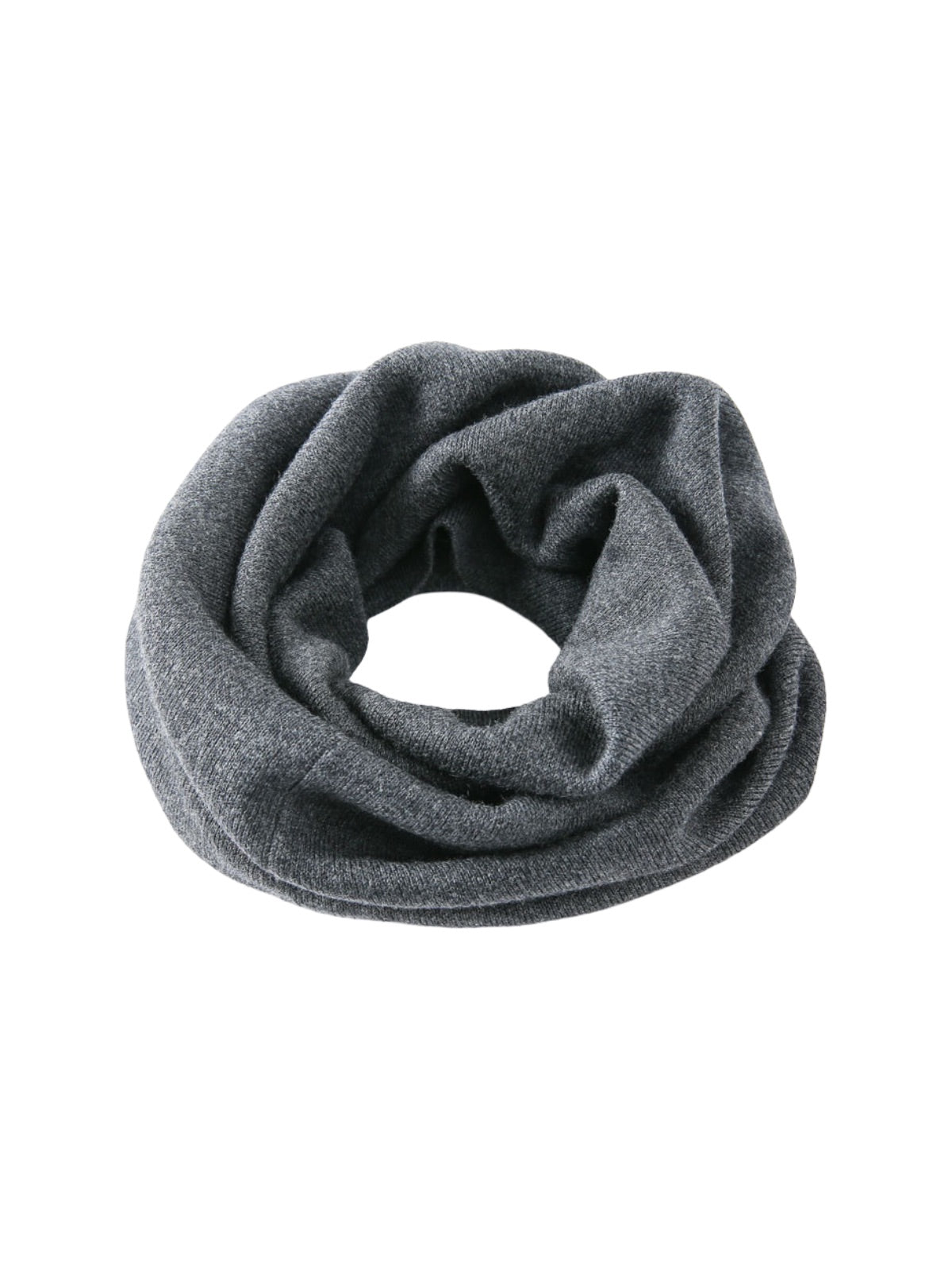 Cache-cou en laine mérinos, col chauffant unisexe, écharpe tube douce, tricot chaud, hiver, confort, protection du cou, style sobre, modèle Junon