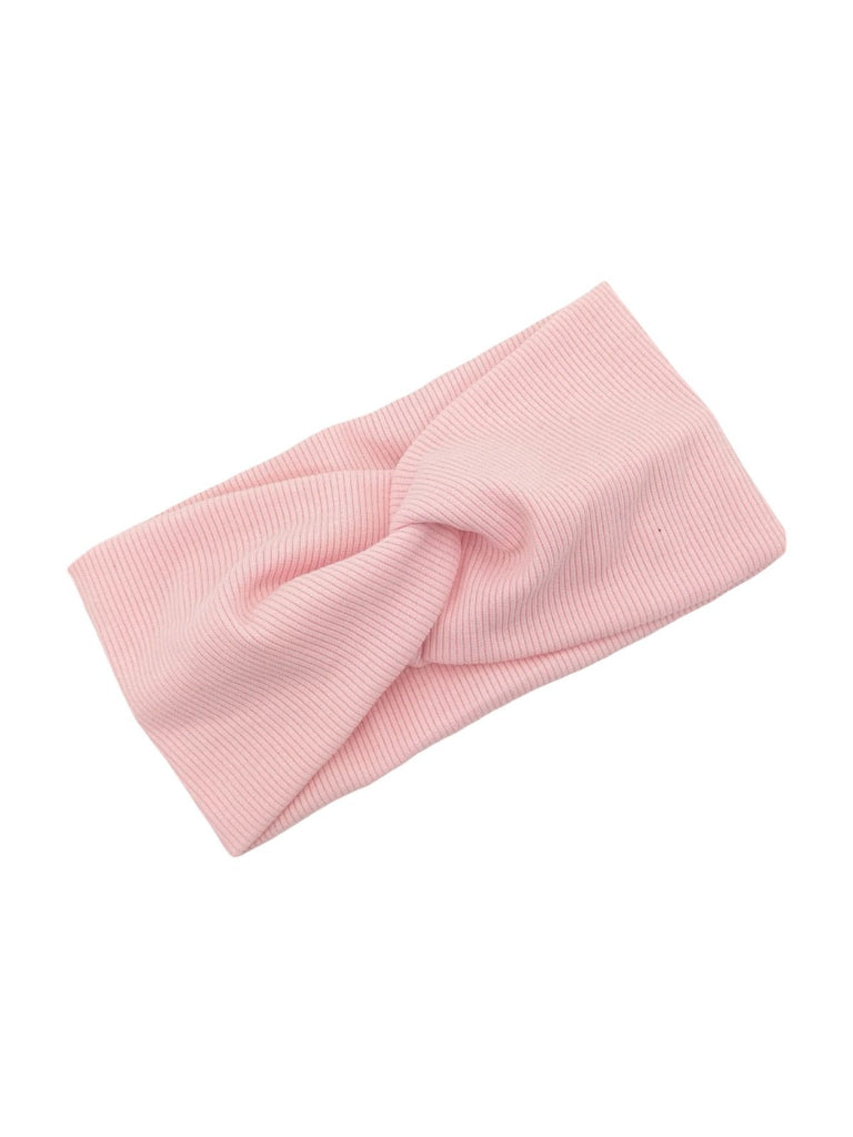 Bandeau femme large en coton extensible, accessoire de coiffure confortable pour sport, yoga, quotidien et maquillage, modèle Fresha - Bandeau pour cheveux - Rose