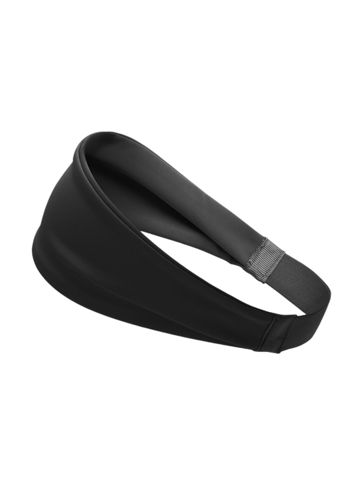 Bandeau sport anti - transpiration, bandeau fitness élastique, bandeau yoga respirant, serre - tête course à pied, bandeau cheveux unisexe, modèle Yelda - Bandeau pour cheveux - Noir