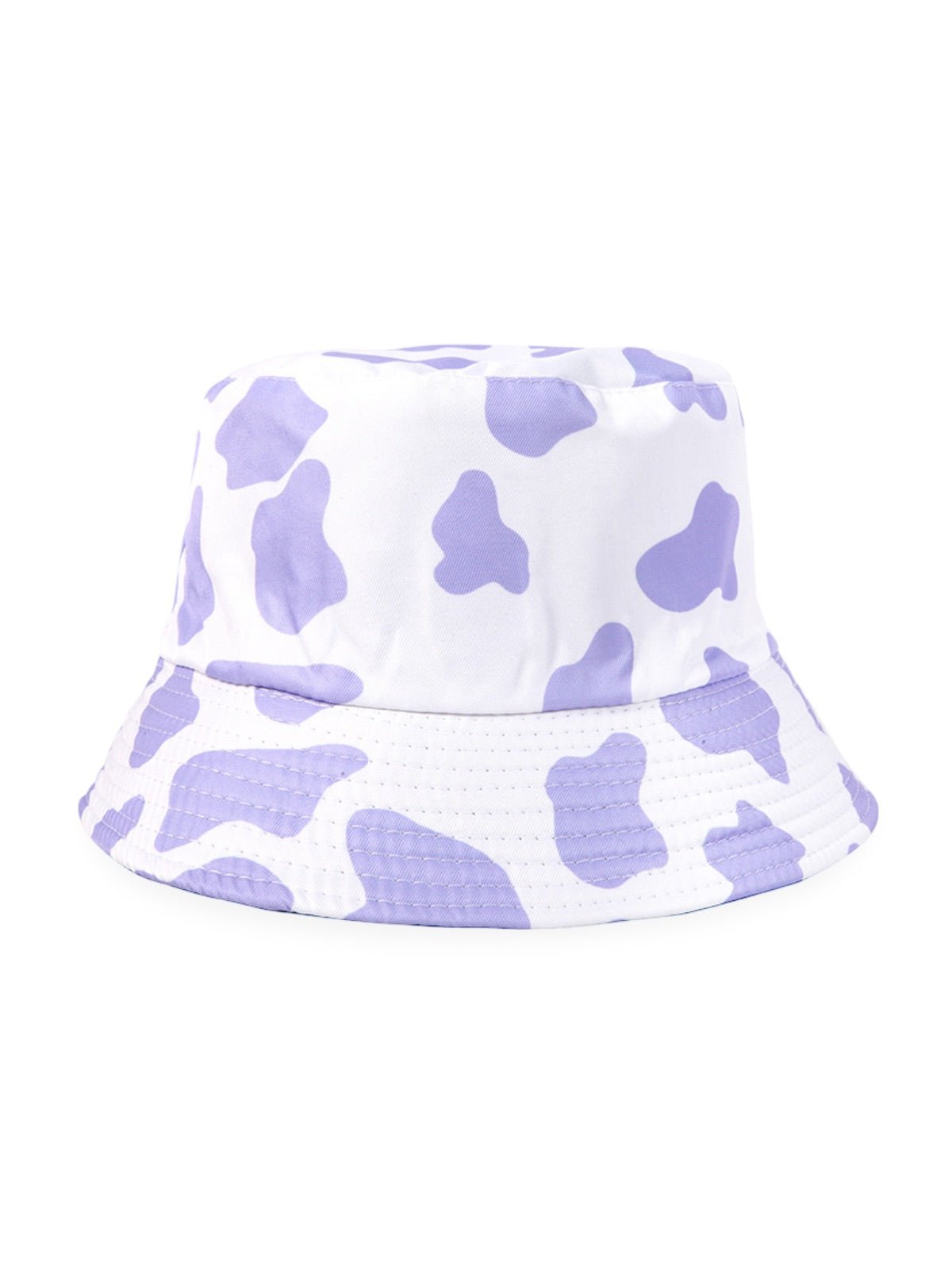 Bob vache réversible, chapeau été, protection UV, imprimé tendance, style unique, modèle Cowa - Bob - Violet