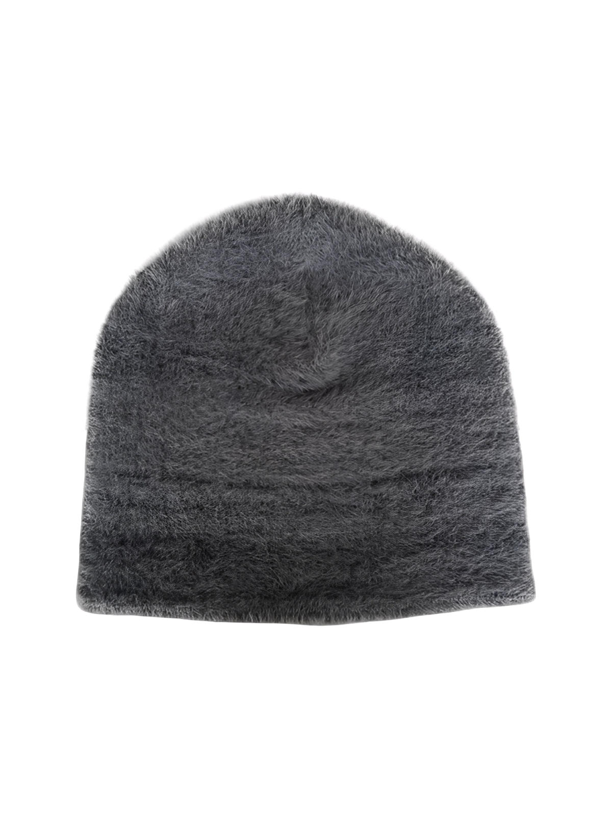 Berretto invernale in nylon soffice, berretto morbido da donna, berretto a maglia sfumata, berretto caldo senza cuciture, berretto stile vintage, modello Zaza