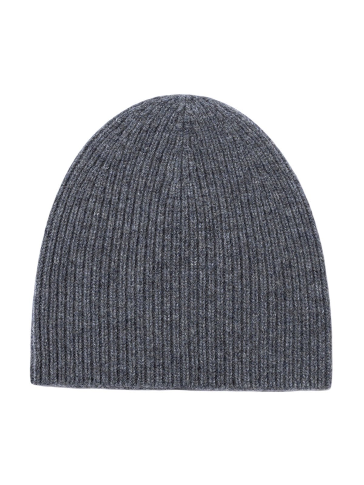 Bonnet en laine chaude pour homme, maille côtelée extensible, style minimaliste et confortable pour l'hiver, modèle Lokey - Bonnets - Gris foncé
