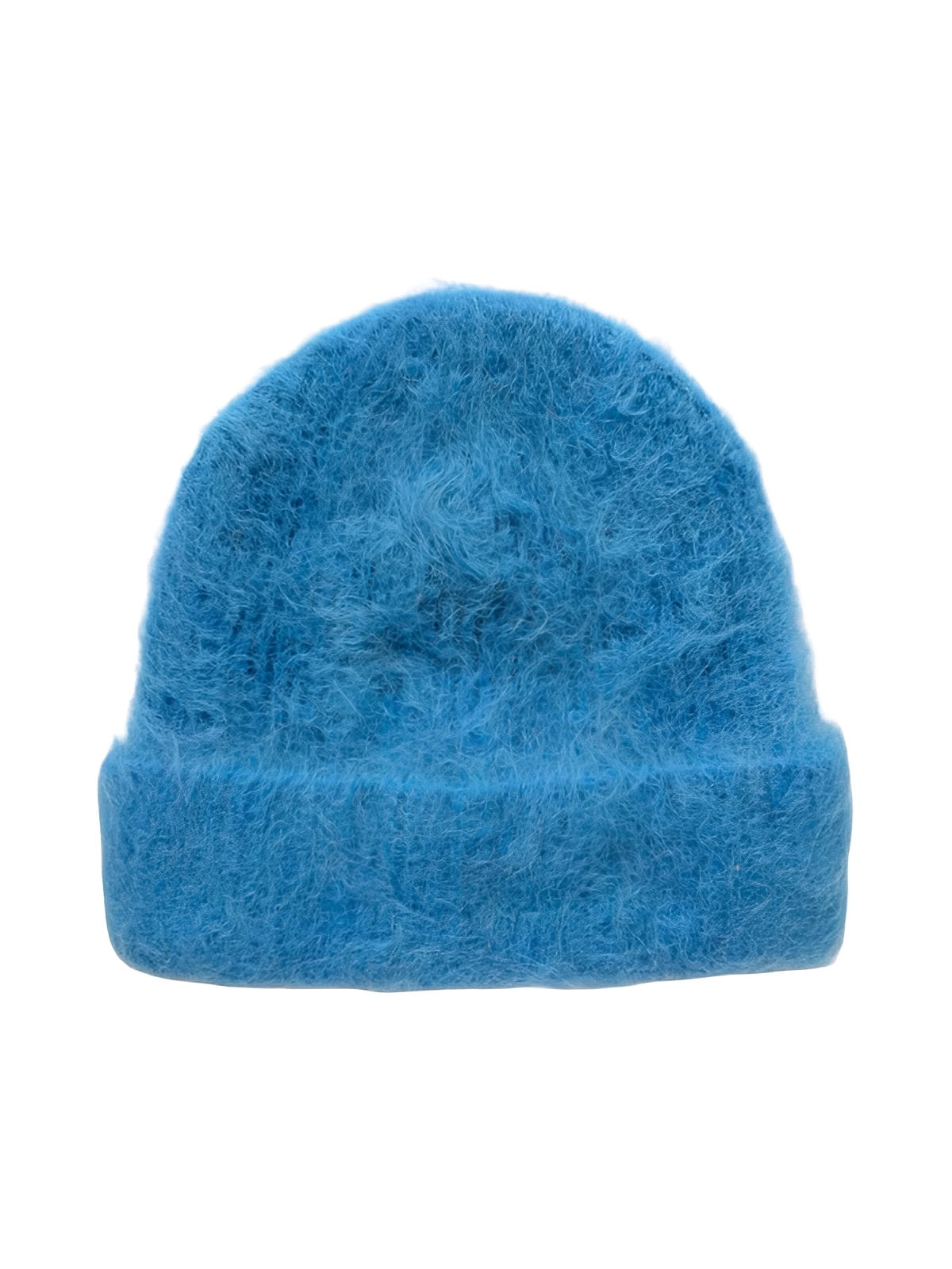 Berretto in lana mohair di alpaca soffice, al tatto morbido e caldo, look essenziale e moderno, colore unico o a contrasto, perfetto per l’inverno, modello Skia