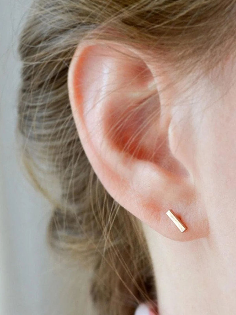 Boucles d’oreilles clip acier inoxydable, géométriques modernes, sans perçage, plaqué or, style européen américain, modèle Nelly - Boucles d'oreilles - Or 30 mm