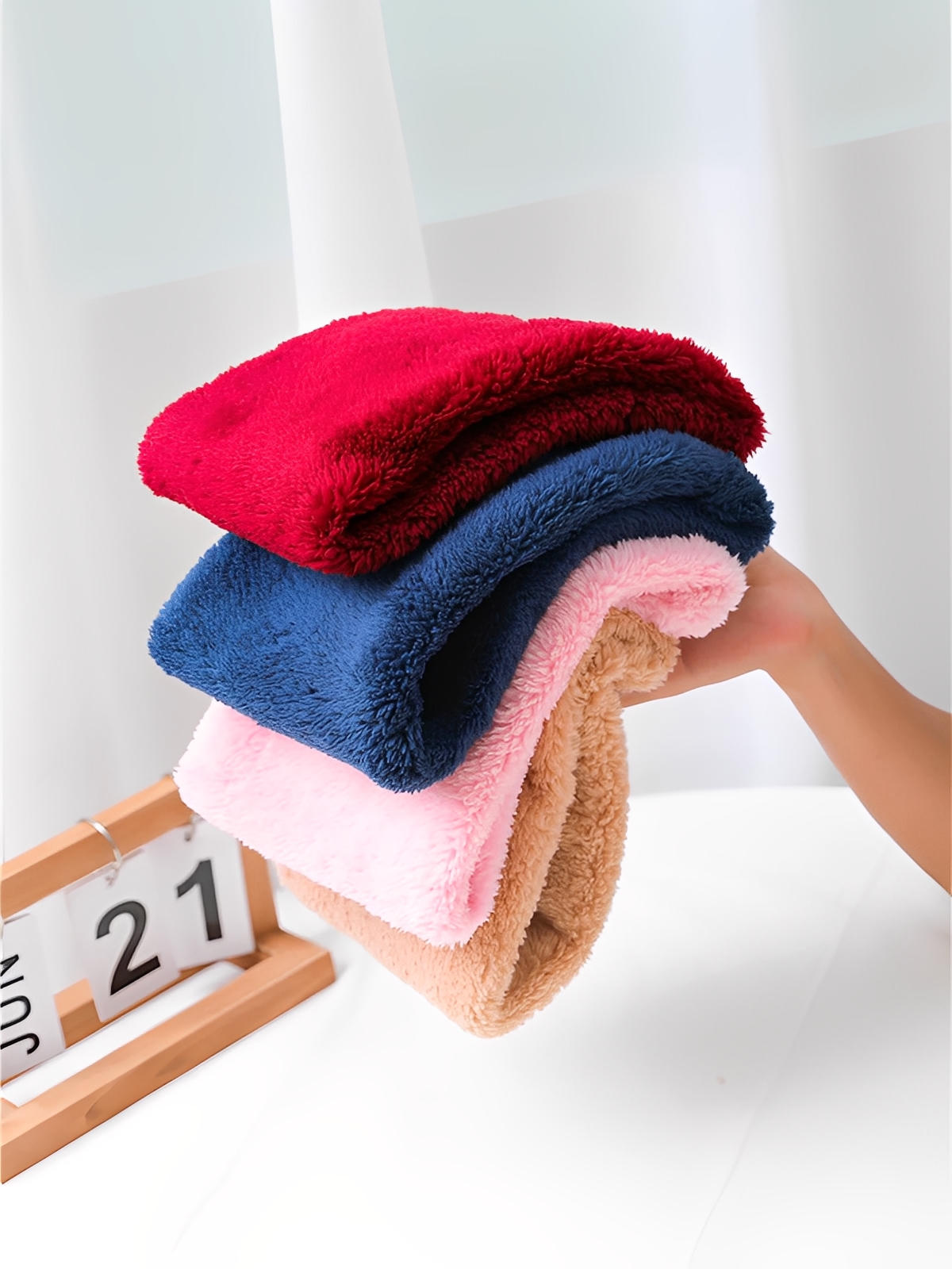 Cache - cou doux femme, homme, hiver, chaud, polaire, corail, tour de cou, col chaud, accessoire hiver, couleur unie, modèle Damida - Cache - cou - Beige