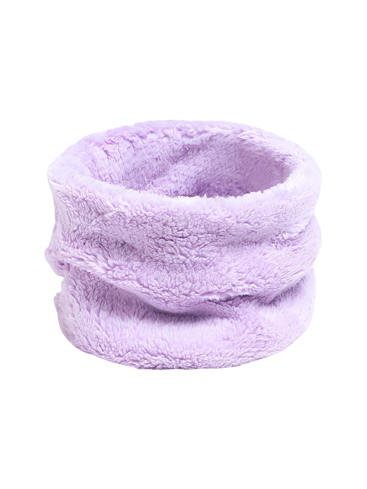 Cache - cou doux femme, homme, hiver, chaud, polaire, corail, tour de cou, col chaud, accessoire hiver, couleur unie, modèle Damida - Cache - cou - Violet