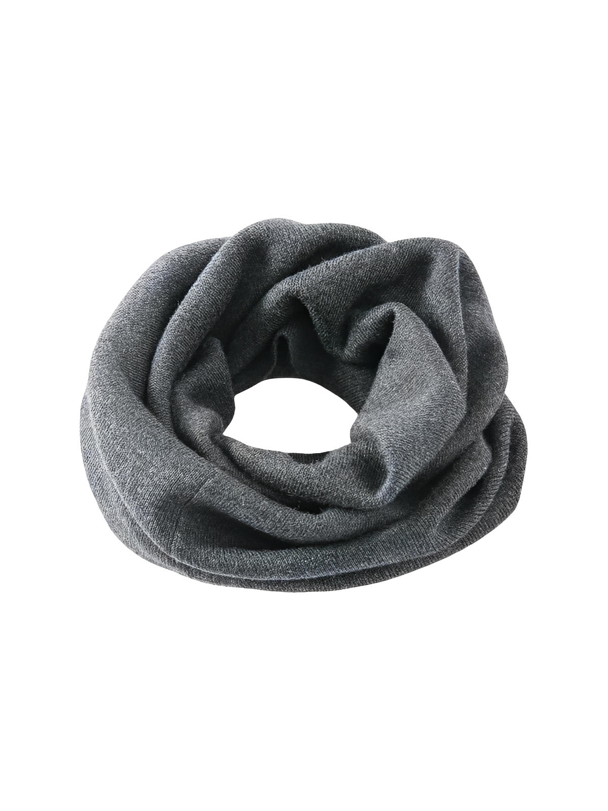 Merinowoll-Schlauchschal, beheizbarer Unisex-Kragen, weicher Schlauchschal, warmer Strick, Winter, Komfort, Nackenschutz, schlichter Stil, Modell Junon