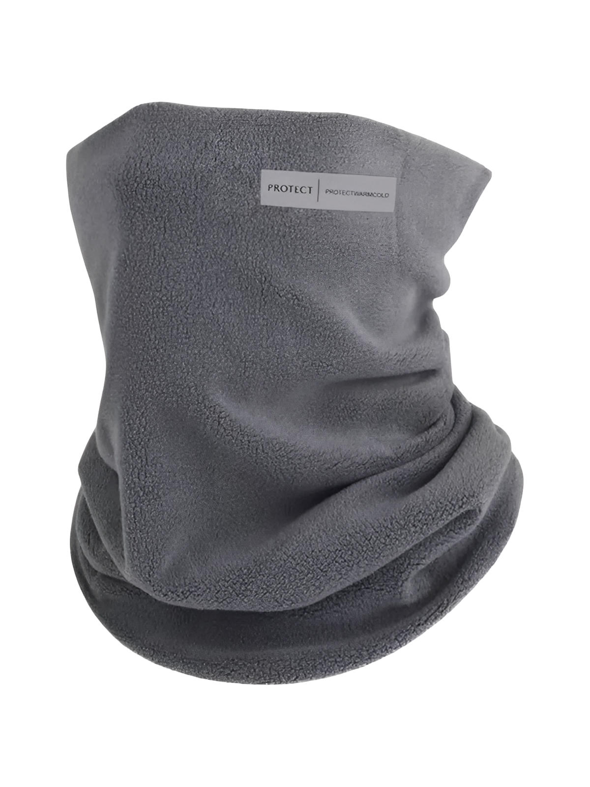 Cache - cou polaire hiver, tour de cou chaud, protection coupe - vent, doux et respirant, accessoire unisexe outdoor, modèle Kaï - Cache - cou - Gris