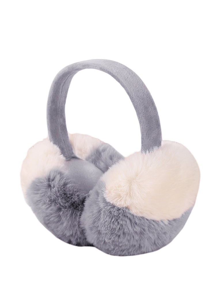 Cache - oreilles doux, imitation fourrure, pliable, chaud, mixte, confort hivernal, protection contre le vent, extérieur, mode hiver, modèle Finaria - Cache - oreilles - Gris