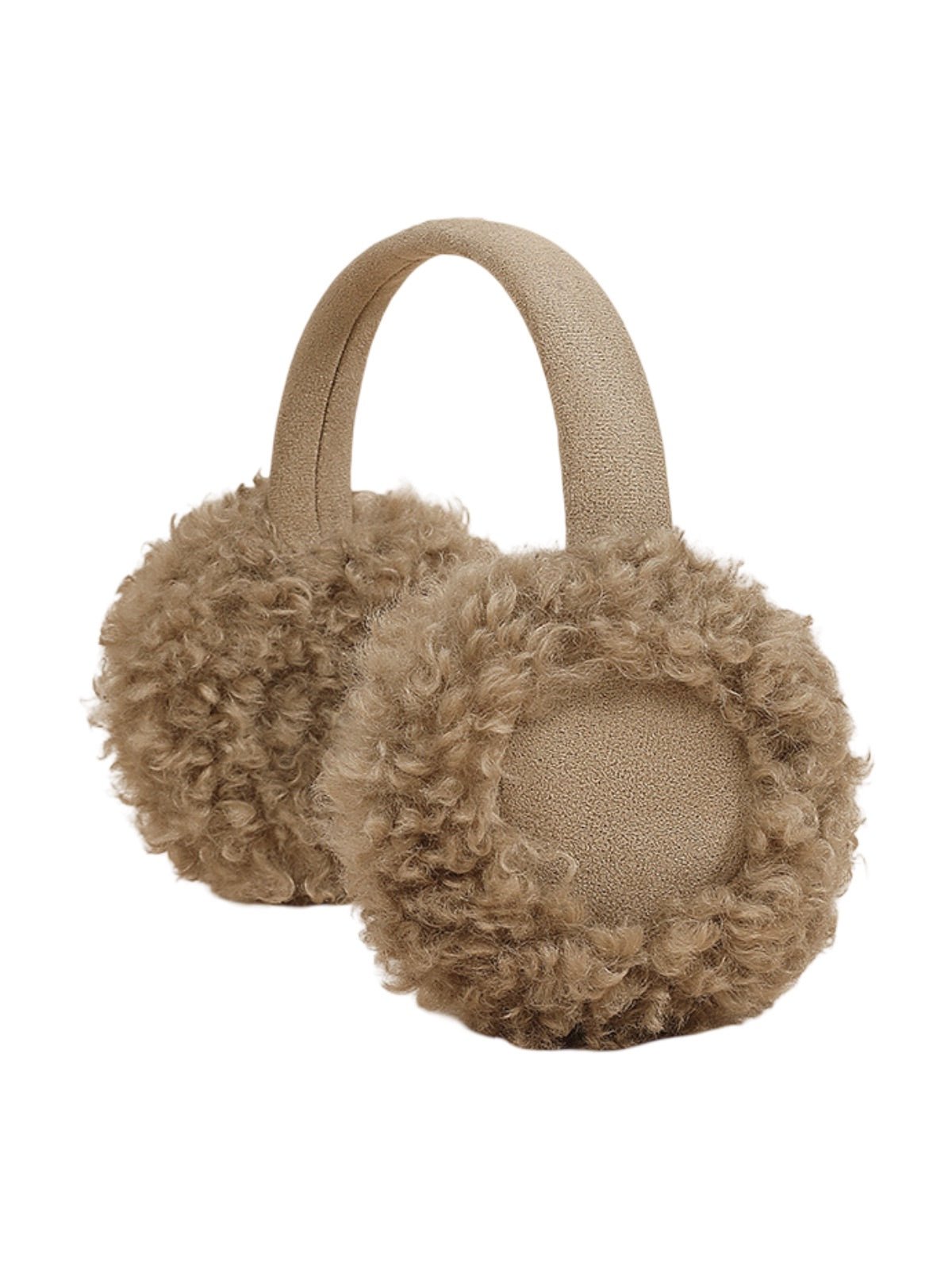 Cache - oreilles hiver chaud, protection oreilles, pliable, doux, confortable, isolant du froid, femme, modèle Xida - Cache - oreilles - Beige