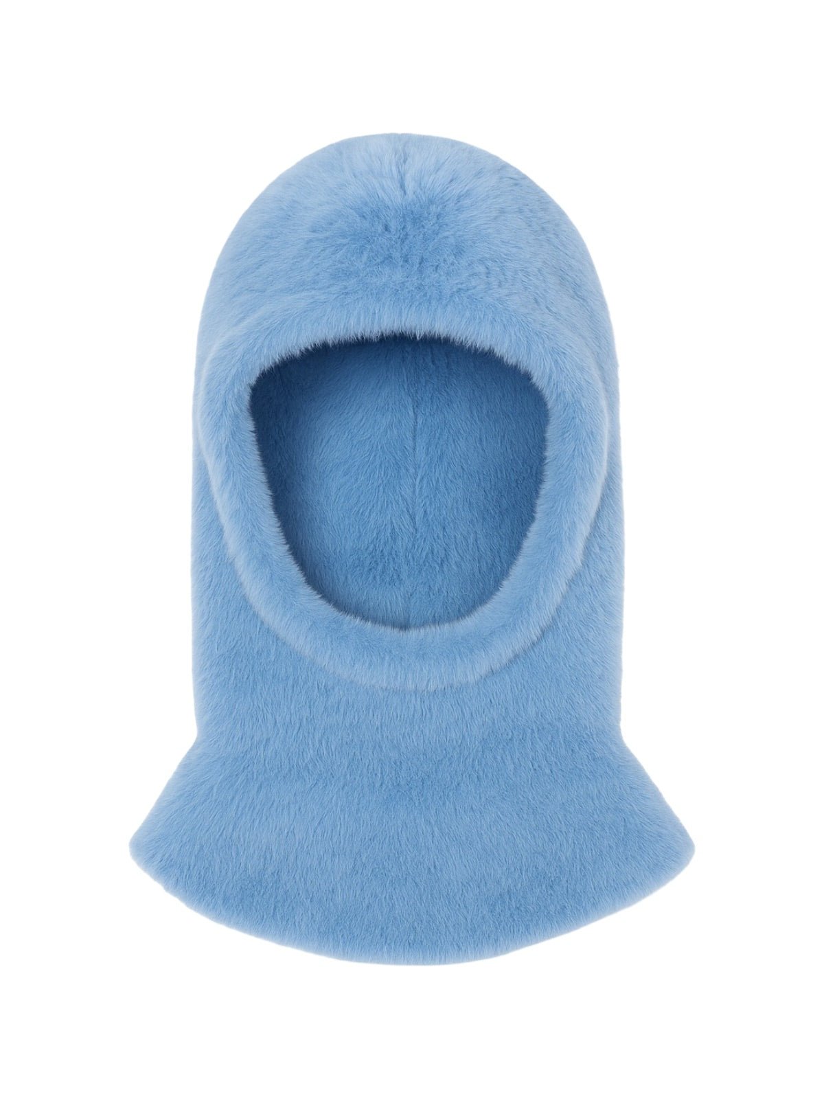 Cagoule douce fausse fourrure, bonnet balaclava chaud hiver, cagoule unisexe, cagoule polaire colorée, cagoule tricotée douce, cagoule confort cocon, modèle Parkie - Écharpe - Bleu