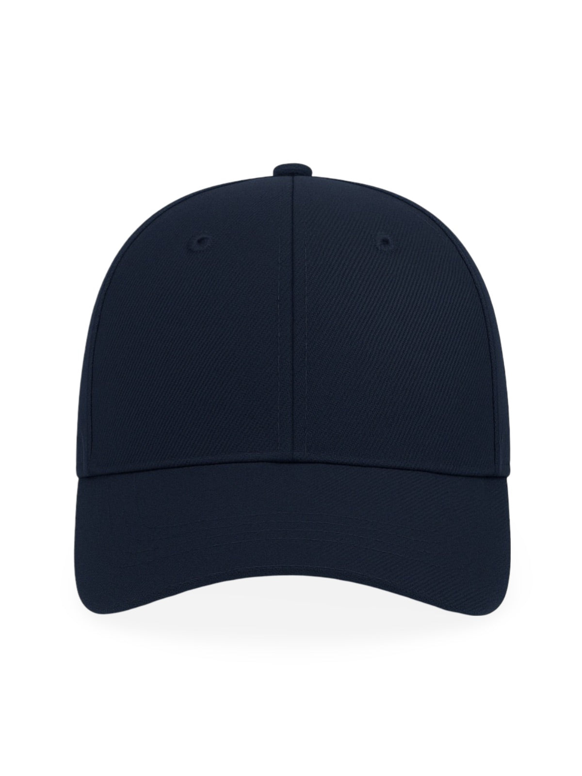 Casquette unie colorée, à visière courbée, réglable, au polyester respirant, look minimal, modèle Gaby - Casquette - Bleu marine
