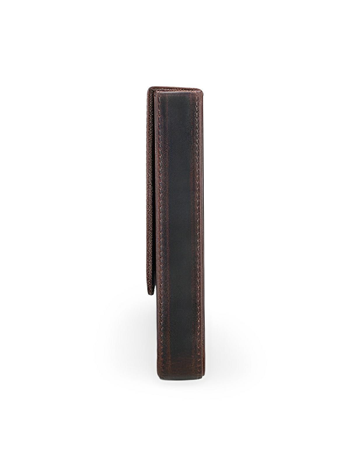 Cave à cigares, en cuir, spacieuse et organisée, modèle Ignatius - Coffret - Café
