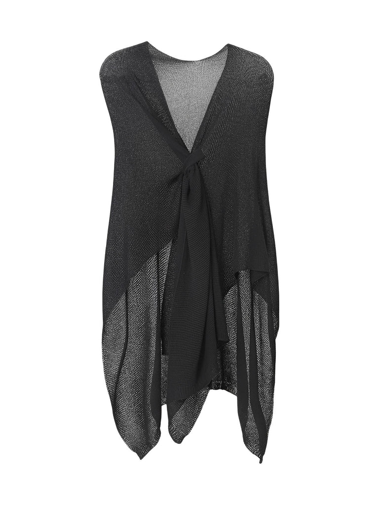 Châle léger en maille fine, châle femme doux, châle long cocooning, accessoire mode printemps été, châle respirant confortable, modèle Opianne