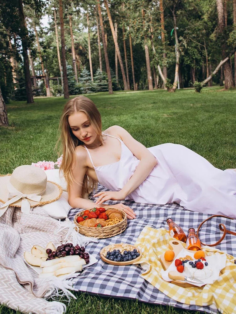 Chapeau de paille femme, capeline large, ruban noué, protection solaire, idéal plage été, modèle Lola - Chapeau de paille - Blanc crème