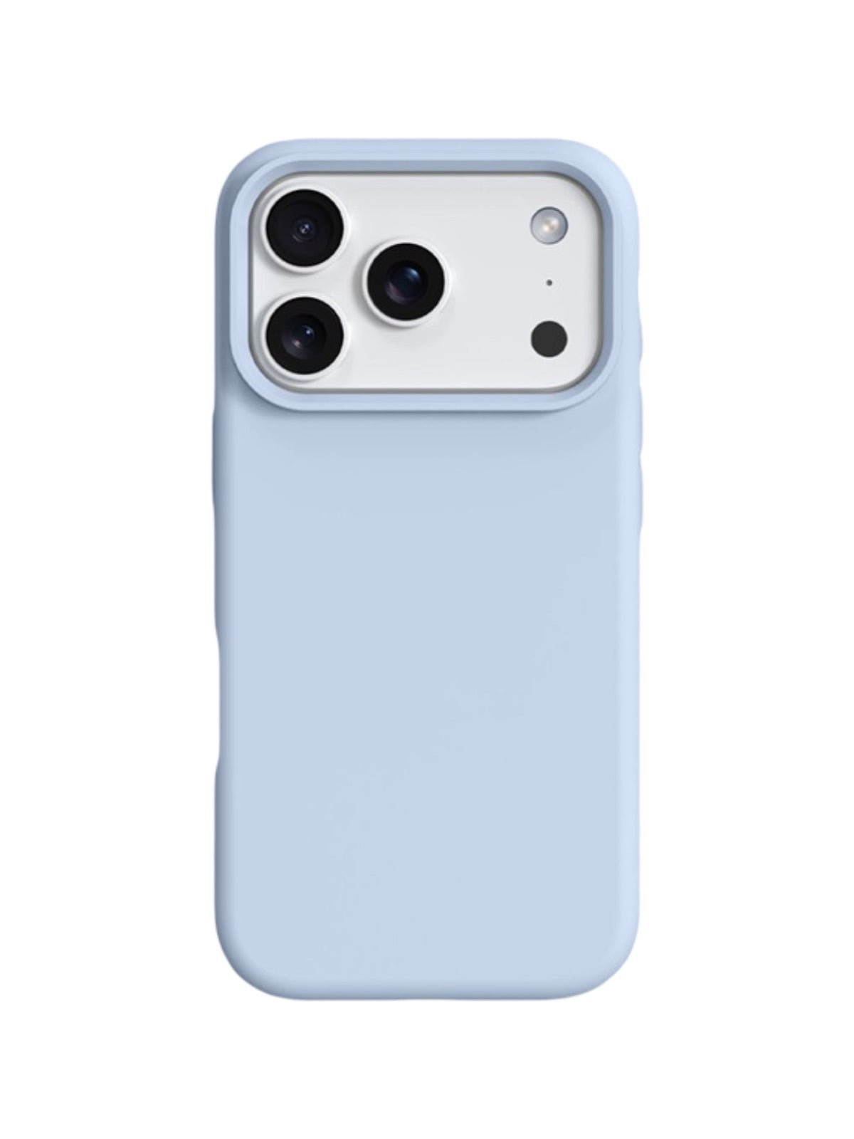 Coque iPhone silicone liquide, douce au toucher, protection intégrale, antichoc, design mat, rebords caméra renforcés, modèle Zerbi - Coque iPhone - Bleu clair iPhone 13