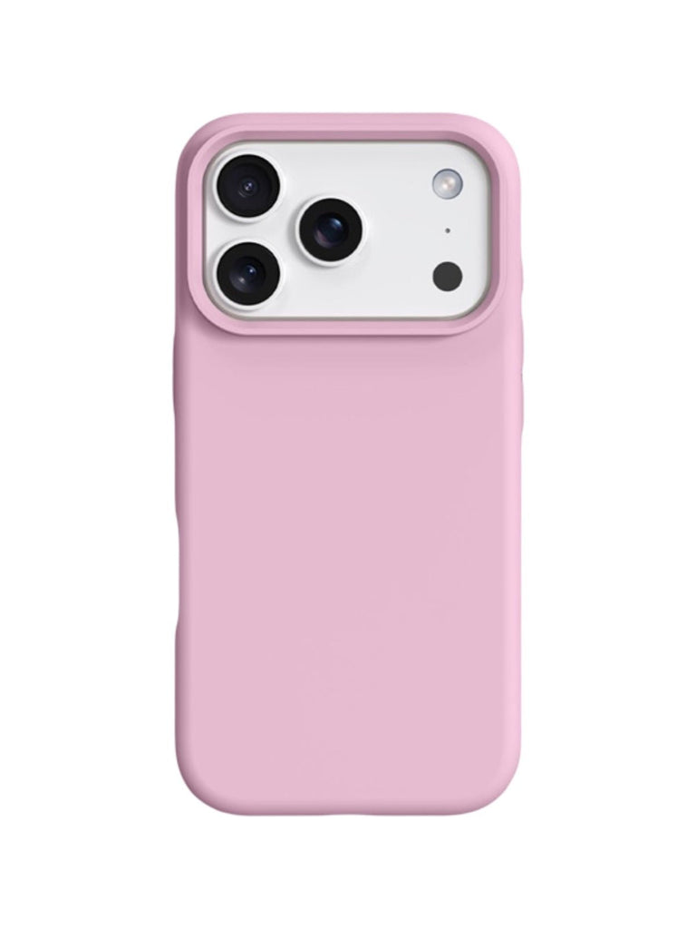 Coque iPhone silicone liquide, douce au toucher, protection intégrale, antichoc, design mat, rebords caméra renforcés, modèle Zerbi - Coque iPhone - Rose iPhone 13