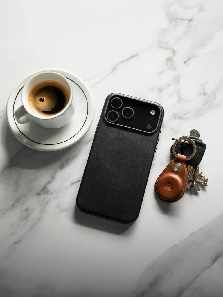 Coque magnétique simili pour iPhone, protection intégrale, magsafe, texture premium, anti - choc, fine, modèle Servian - Coque iPhone - Noir iPhone 13