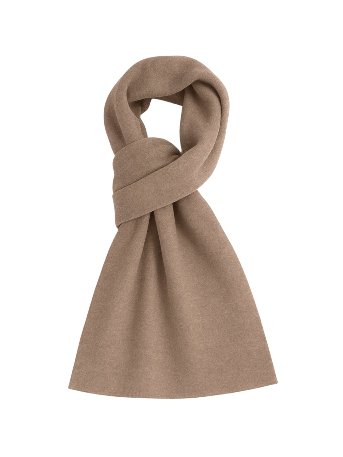 Écharpe chaude en laine, douceur enveloppante pour l’hiver, parfaite pour les journées froides, accessoire incontournable du quotidien, pour l'homme moderne, modèle Mike - Écharpe - Taupe