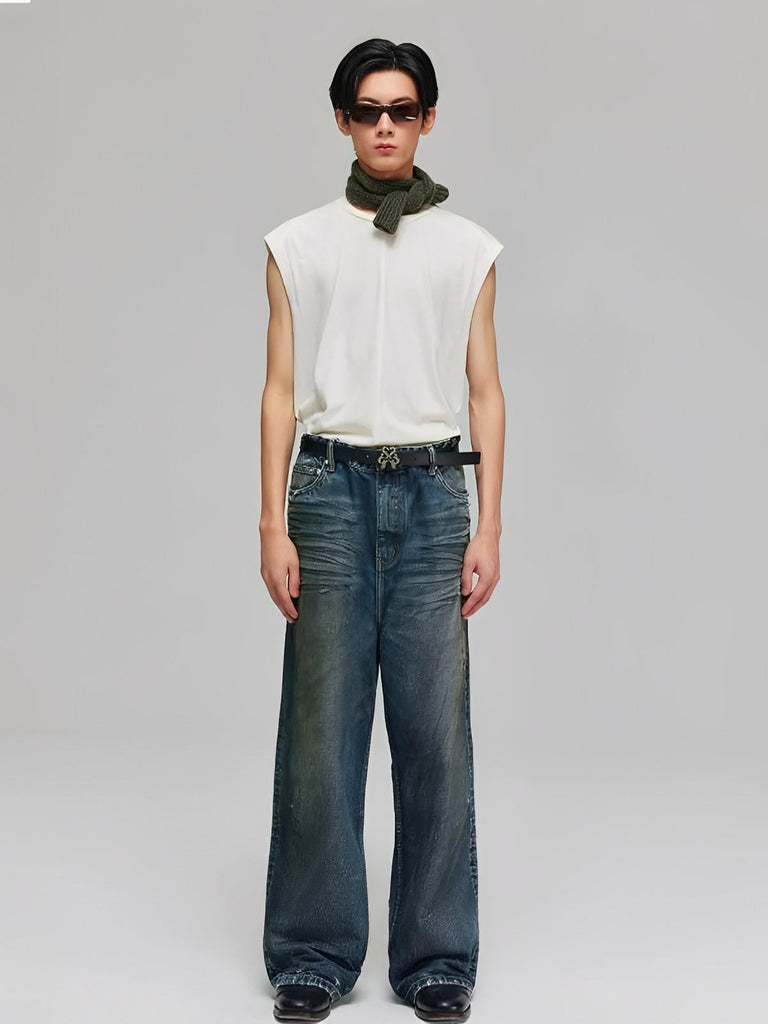 Écharpe courte unisexe en laine mélangée, mini foulard tricoté, douceur chaude pour l’hiver, style minimal chic, accessoire tendance automne hiver, modèle Migène - Écharpe - Vert foncé