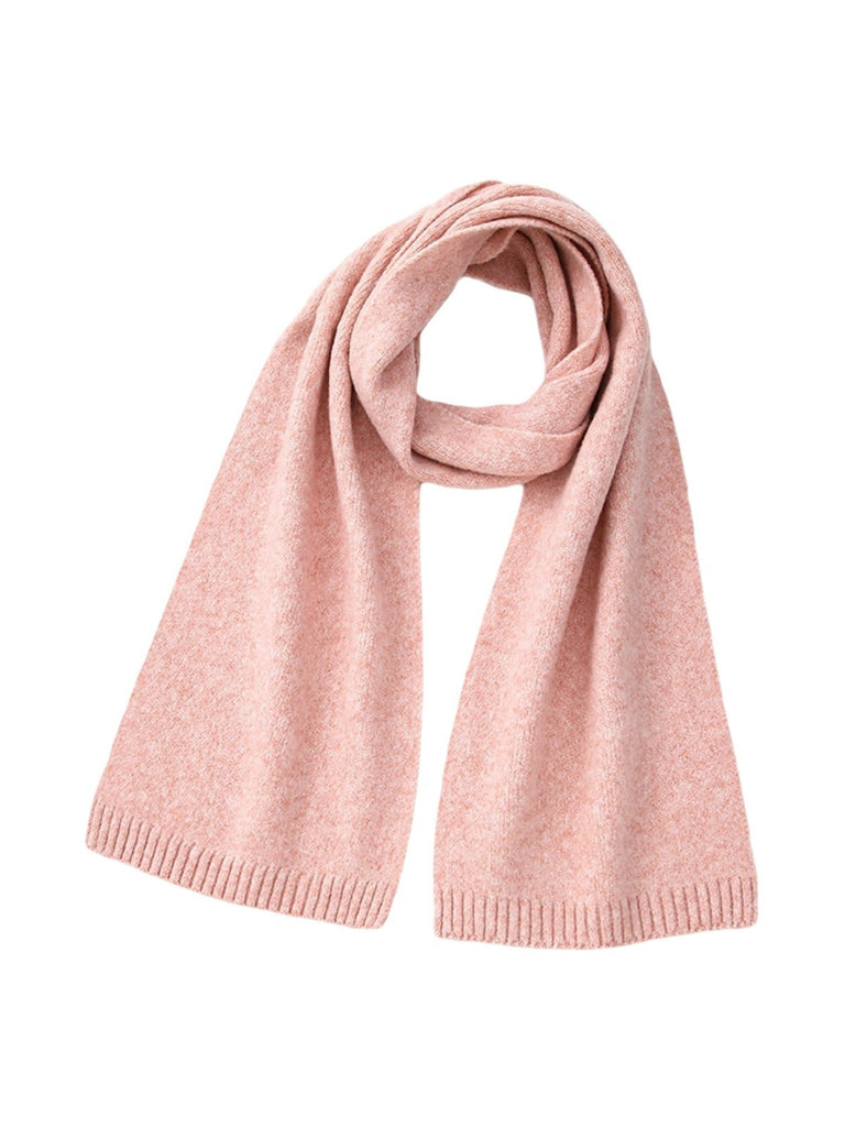 Écharpe douce en laine, maille épaisse hiver, toucher duveteux, unisexe, look cosy, chaude et confortable, coloré, modèle Wiza - Écharpe - Rose