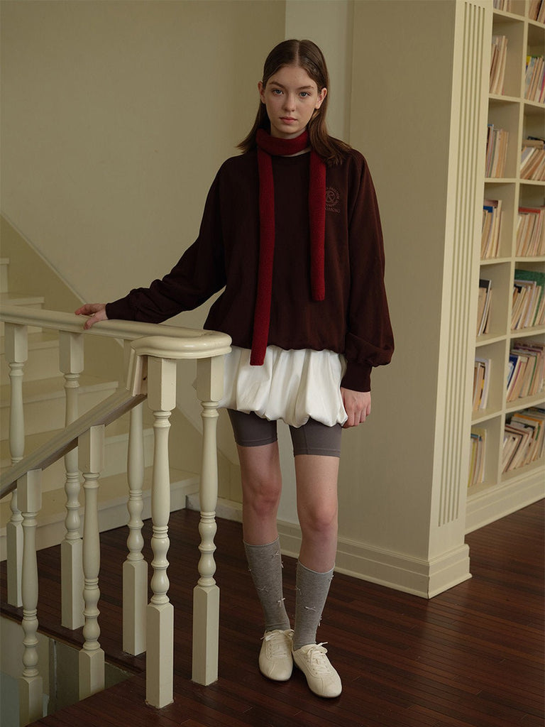 Écharpe fine en pure laine, toucher doux, format étroit, chaude et légère, style minimaliste, hiver 2024, plusieurs coloris, modèle Estelle - Écharpe - Rouge