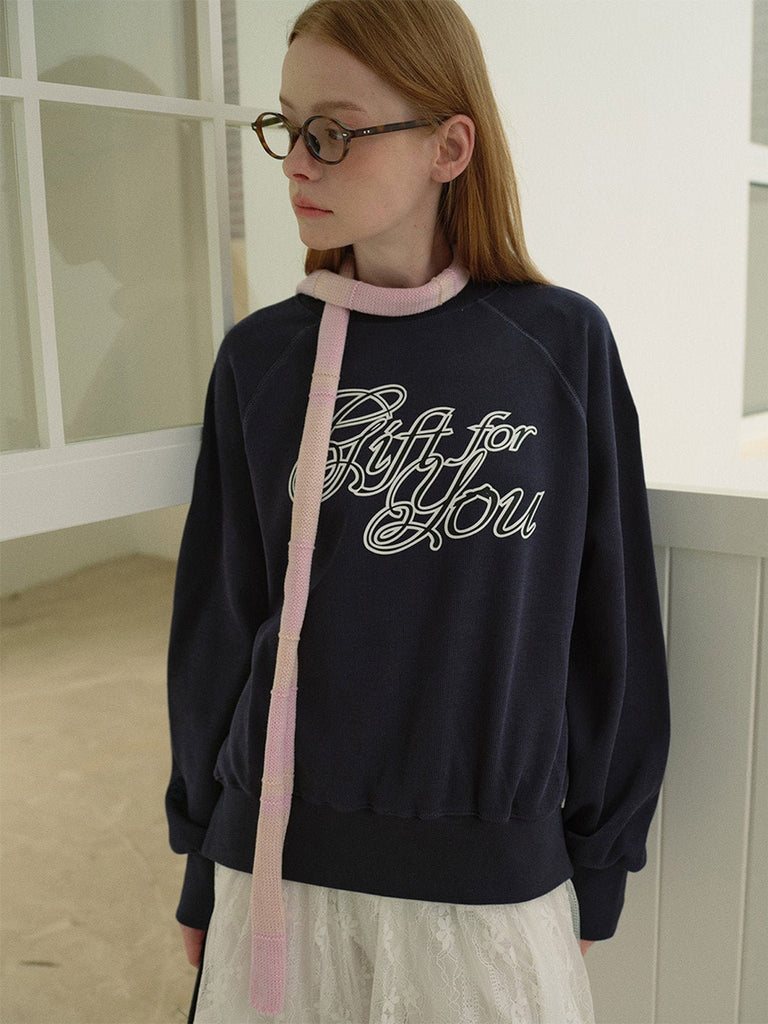 Écharpe fine rayée, design coréen, tricotée à la main, légère et longue, accessoire hiver femme, modèle Parisa - Écharpe - Rose