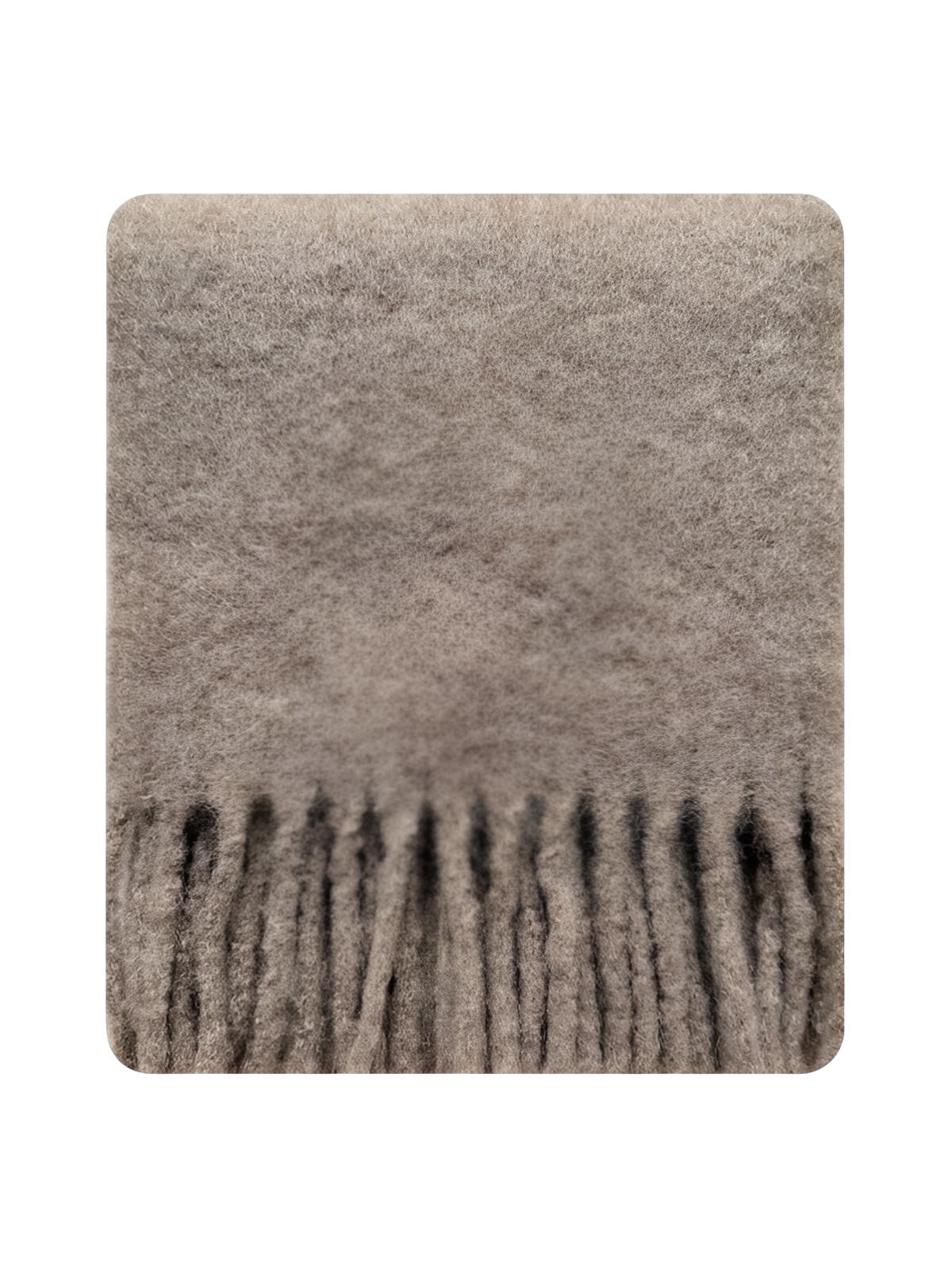 Sciarpa lunga da donna invernale, lana di alpaca morbida, sciarpa calda con frange, accessorio cocooning per l'inverno, sciarpa soffice tinta unita, modello Laorie