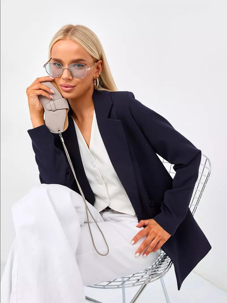 Étui lunettes simili vegan, porte - lunettes tour de cou, étui souple compact, accessoire lunettes mode, pochette lunettes femme, modèle Evelina - Coffret - Gris