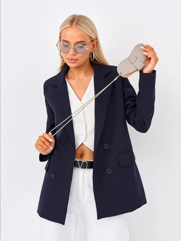 Étui lunettes simili vegan, porte - lunettes tour de cou, étui souple compact, accessoire lunettes mode, pochette lunettes femme, modèle Evelina - Coffret - Gris