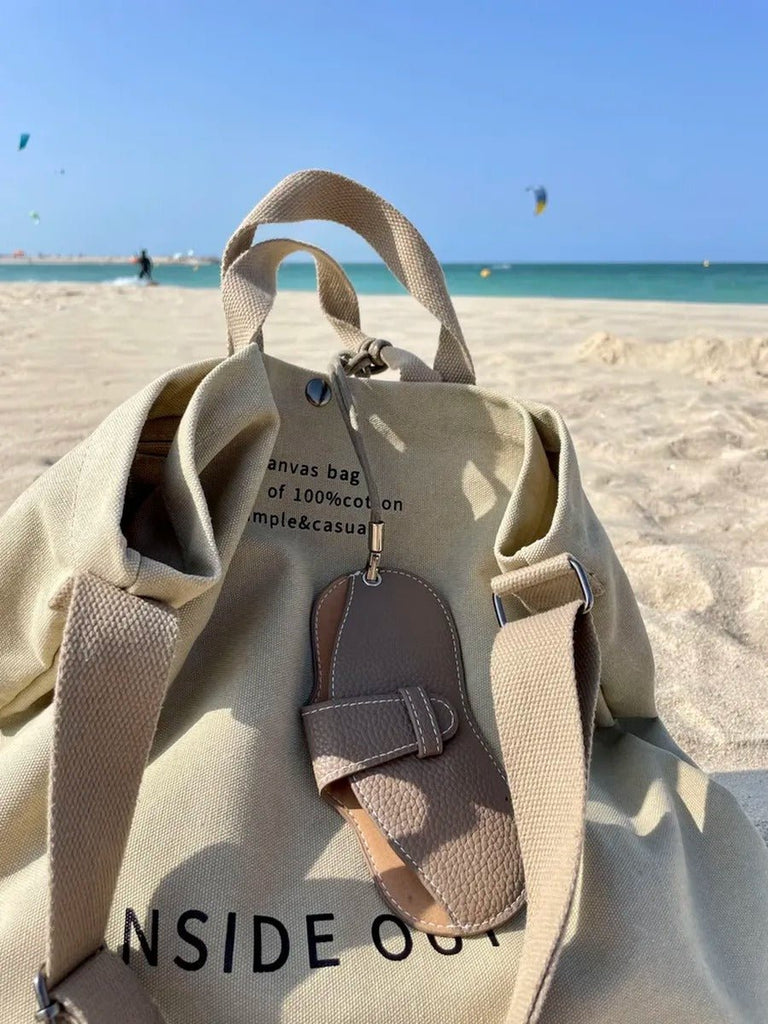 Étui lunettes simili vegan, porte - lunettes tour de cou, étui souple compact, accessoire lunettes mode, pochette lunettes femme, modèle Evelina - Coffret - Taupe