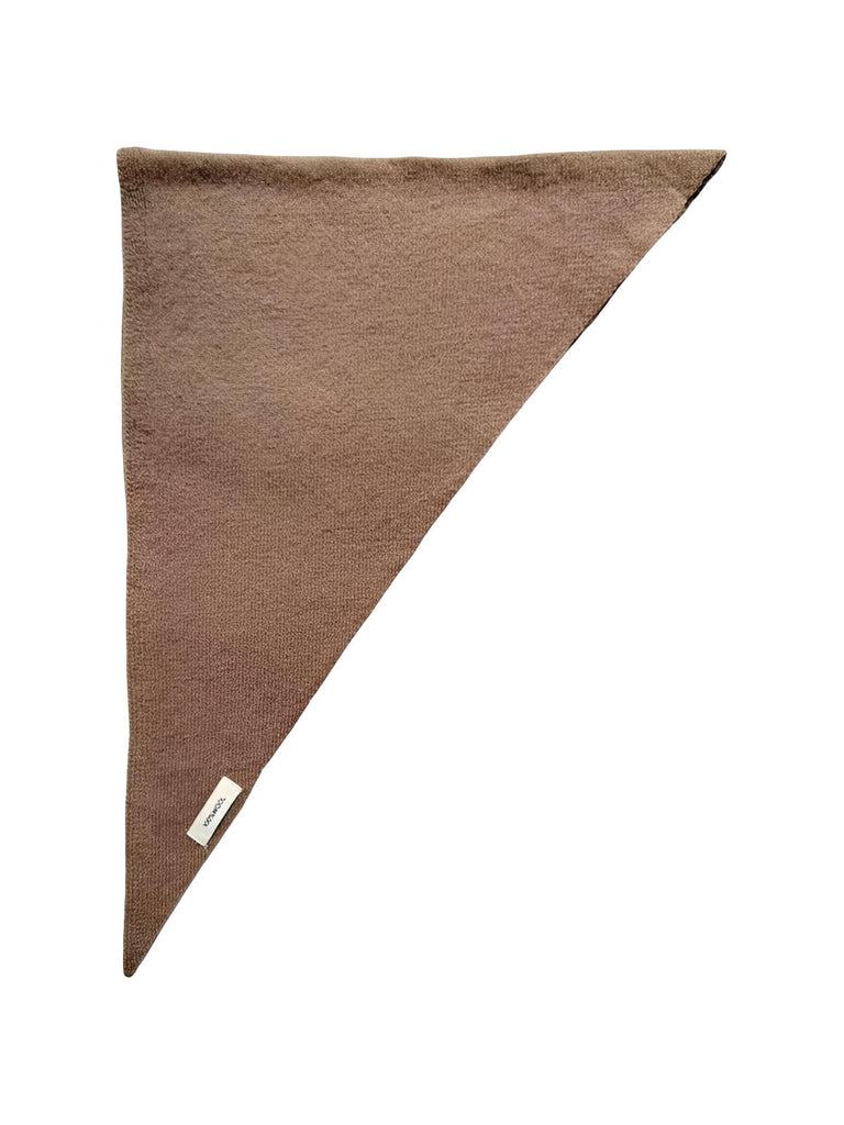 Foulard con cappuccio in lana, foulard triangolare da annodare, copricapo morbido e caldo, accessorio in lana per l'inverno, foulard stile rétro moderno, modello Lasmi