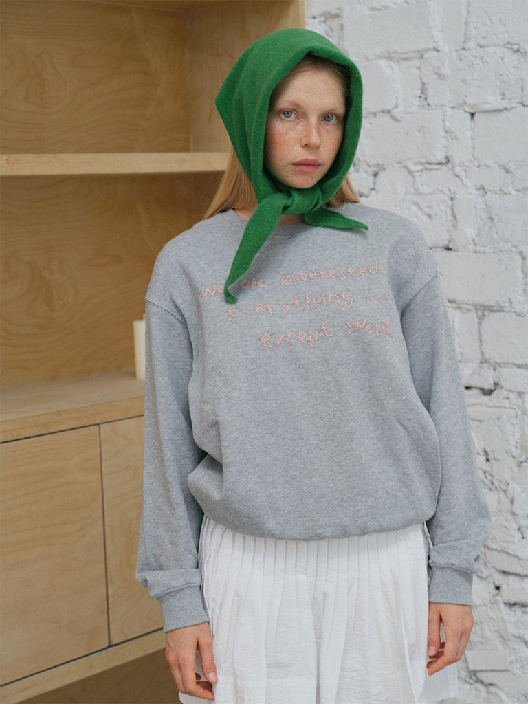 Foulard capuche en laine, foulard triangle à nouer, couvre - chef doux et chaud, accessoire laine hiver, foulard style rétro moderne, modèle Lasmi - Écharpe - Vert