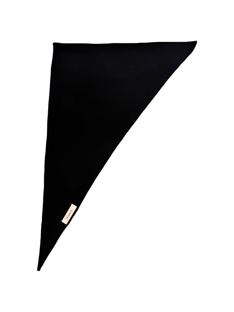 Foulard con cappuccio in lana, foulard triangolare da annodare, copricapo morbido e caldo, accessorio in lana per l'inverno, foulard stile rétro moderno, modello Lasmi