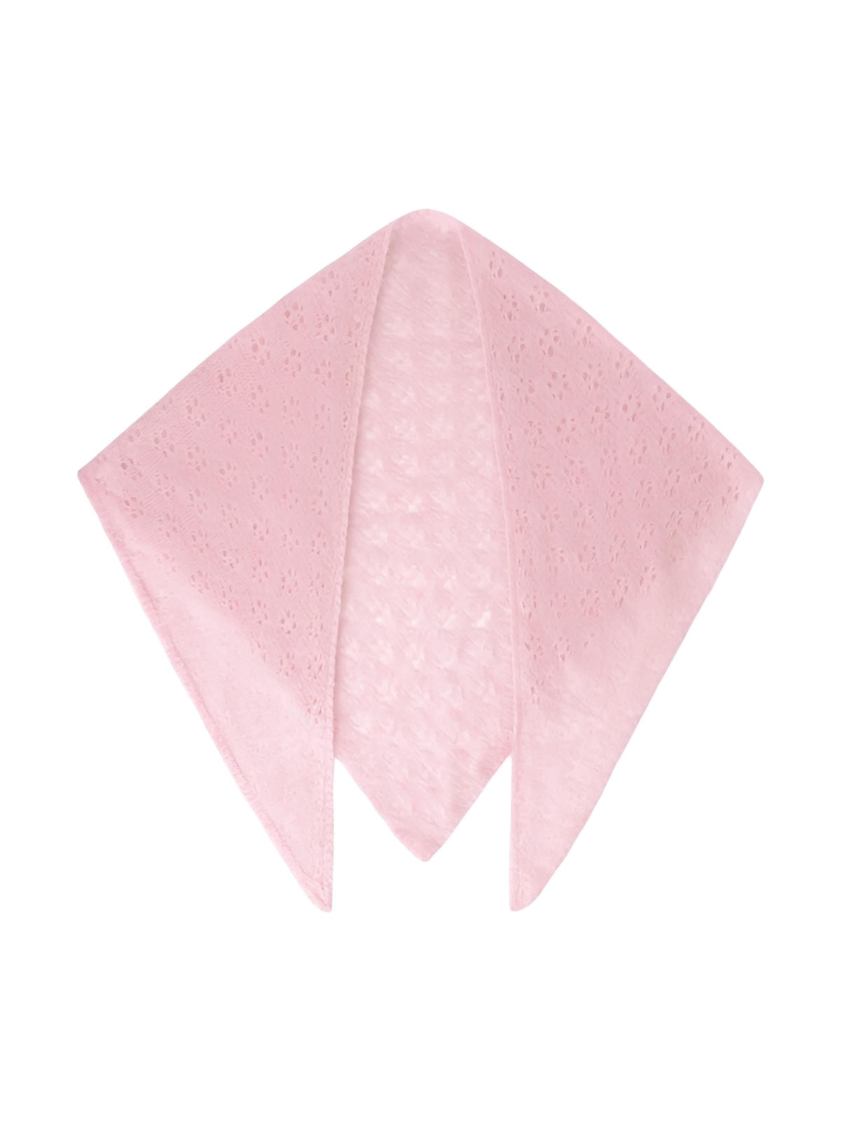 Foulard triangolare in lana, maglia traforata morbida, sciarpa invernale da donna, stile punk e streetwear, colori pastello, modello Civic