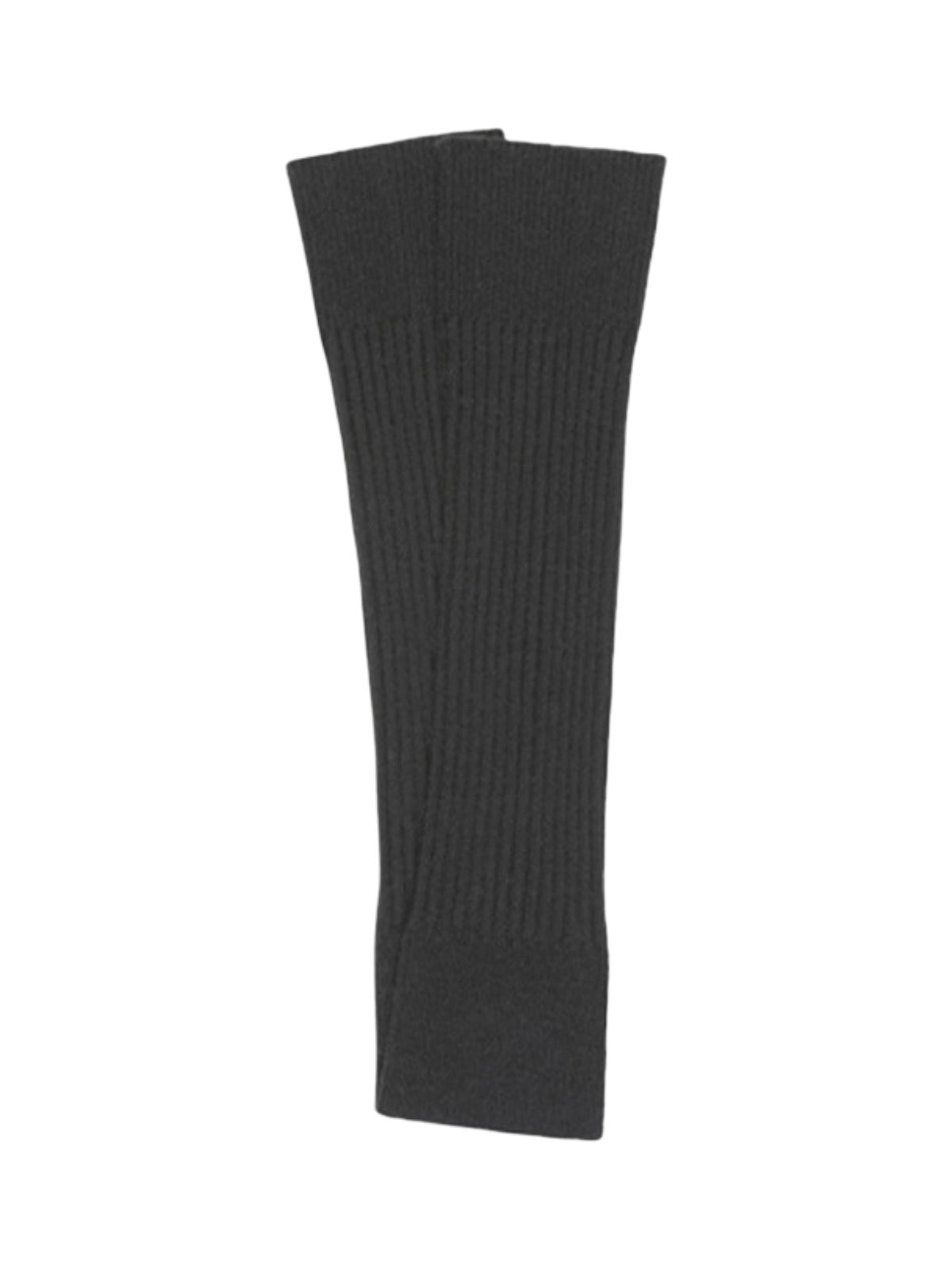Guêtre femme, maille côtelée chaude, accessoire de danse et yoga, protection thermique élégante, modèle Irène - Guêtre - Noir