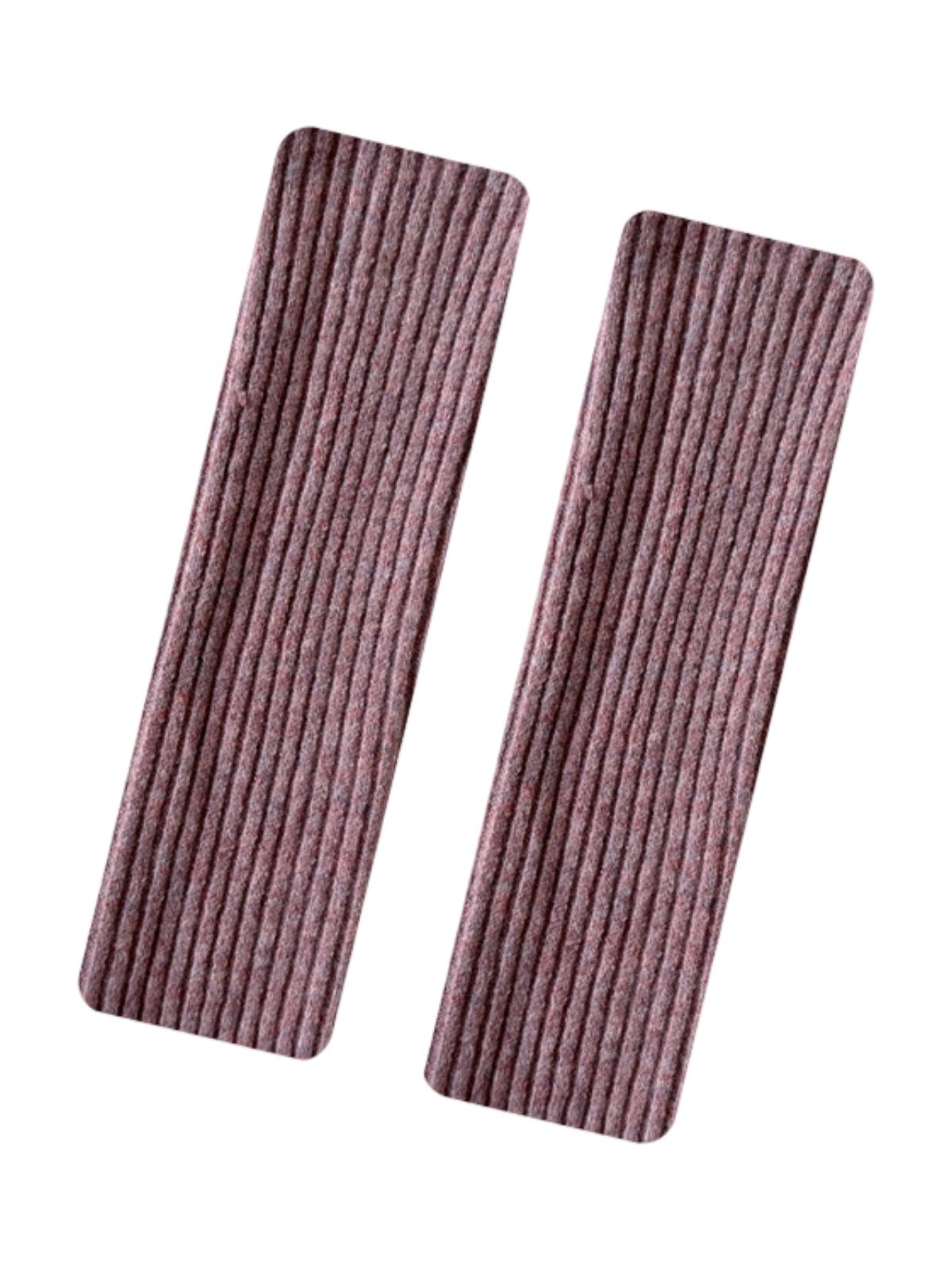Guêtres chaudes femme, tricot côtelé doux, style décontracté, accessoires d’hiver, confort thermique, look moderne, couleurs variées, modèle Vadine - Guêtre - Rose