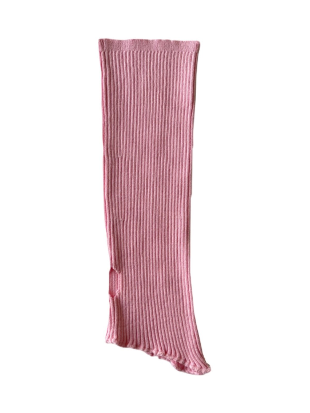 Guêtres femme, guêtres tricot, hautes, chaussettes sans pied, accessoires automne hiver, guêtres chaudes et colorées, modèle Wunzy - Guêtre - Rose