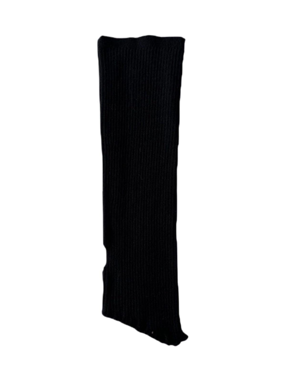 Guêtres femme, guêtres tricot, hautes, chaussettes sans pied, accessoires automne hiver, guêtres chaudes et colorées, modèle Wunzy - Guêtre - Noir