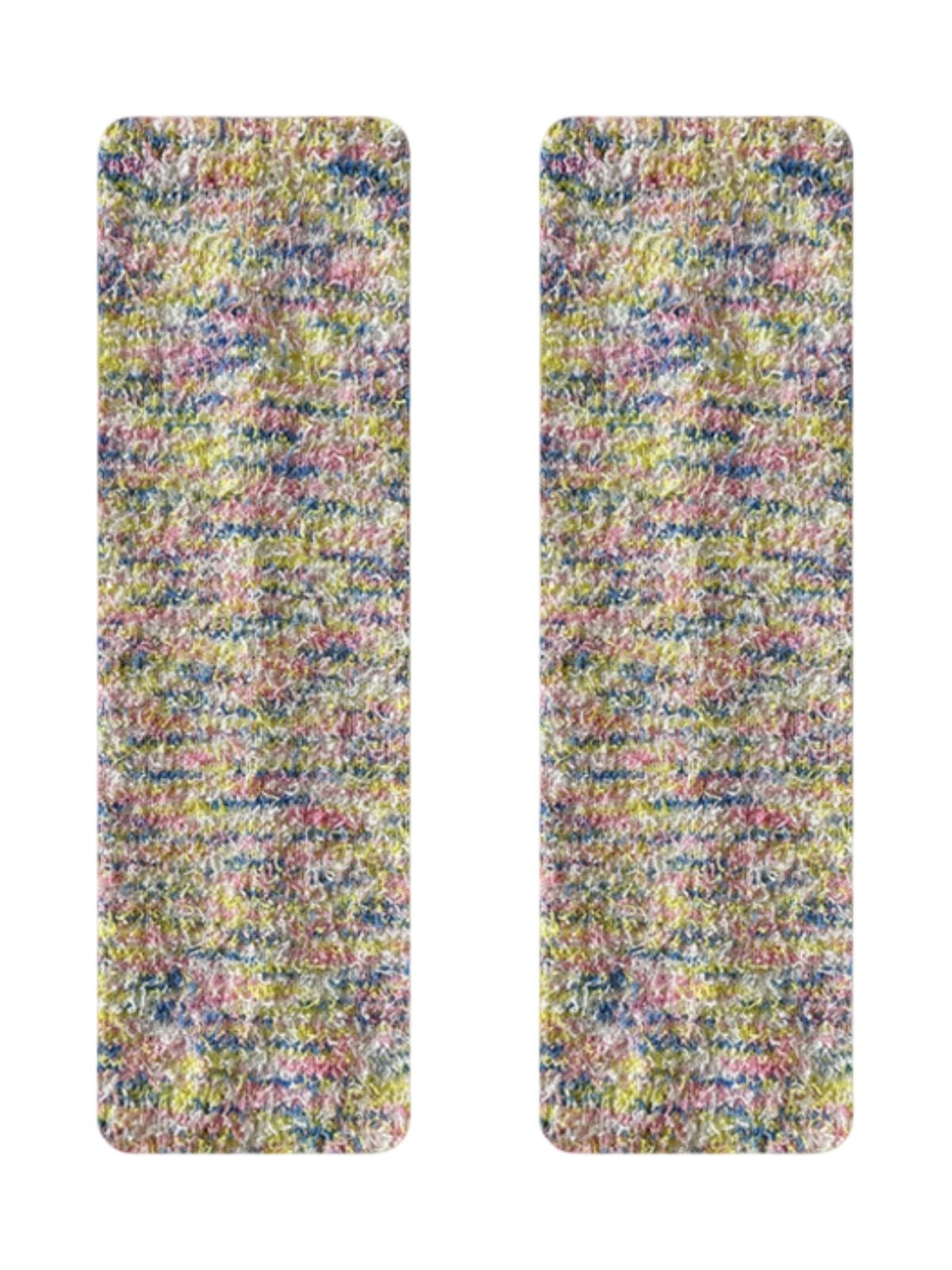 Guêtres femme, tricot moelleux, couleurs pastel, confort doux, look rétro, accessoire hiver, chaleur jambes, style moderne, mode japonaise, modèle Filine - Guêtre - Multicolore 1