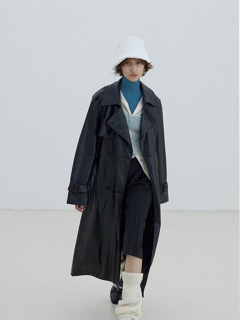 Guêtres tricotées chaudes, en laine mélangée, guêtres hautes femme, accessoires hiver confortables, cache - jambes doux et épais, modèle Hapie - Guêtre - Blanc