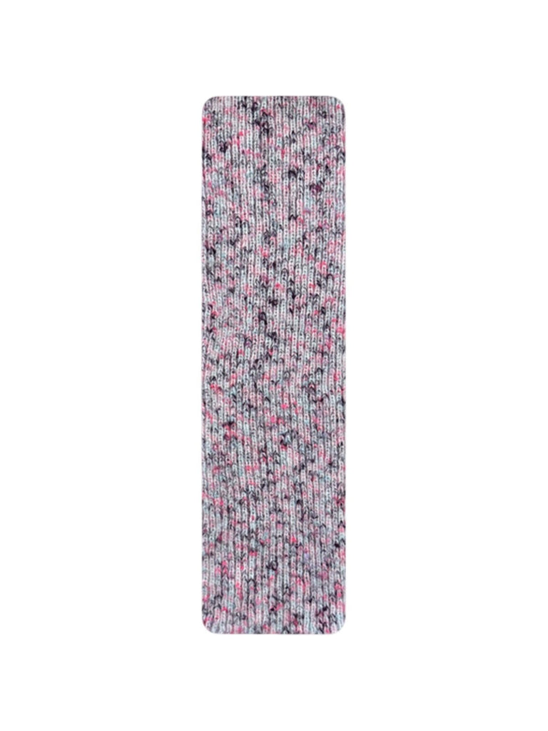 Guêtres tricotées femme, guêtres chaudes hiver, guêtres multicolores confort, accessoires jambes, mode cosy, modèle Yveline - Guêtre - Rose