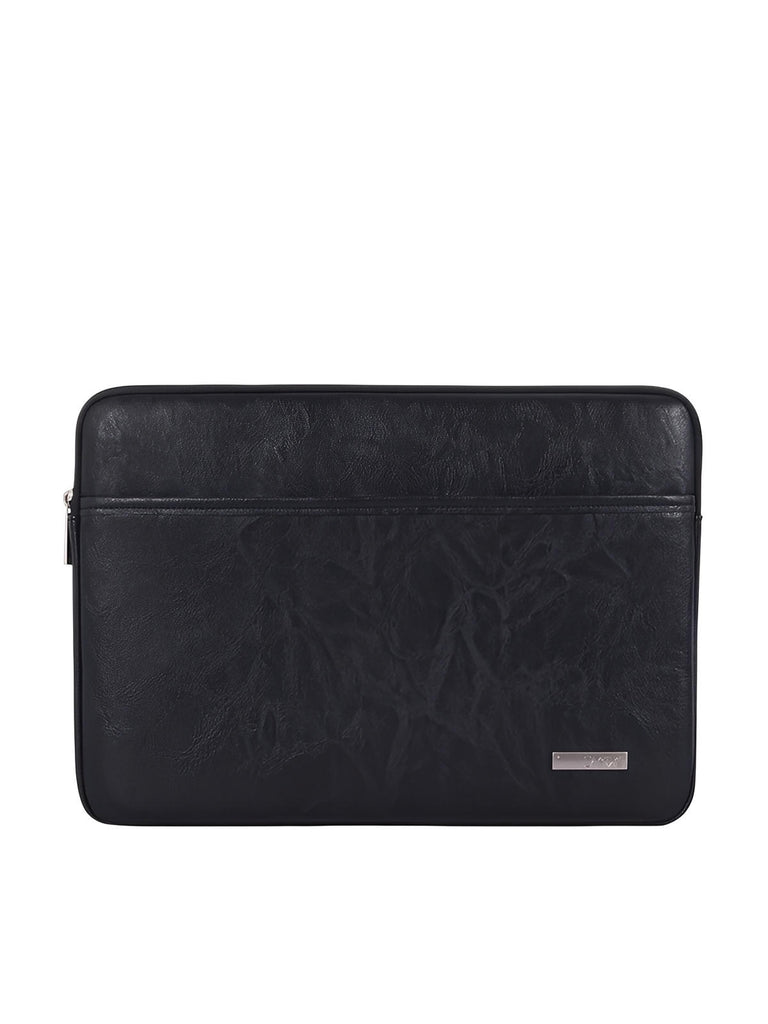 Housse ordinateur portable, protection antichoc, intérieur doux, fermeture éclair, sac d'ordinateur, modèle Roxane - Housse - Noir 11"