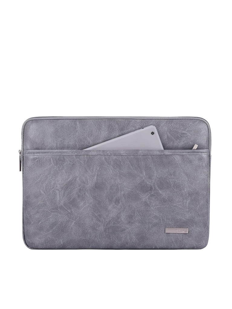 Housse ordinateur portable, protection antichoc, intérieur doux, fermeture éclair, sac d'ordinateur, modèle Roxane - Housse - Gris 11"