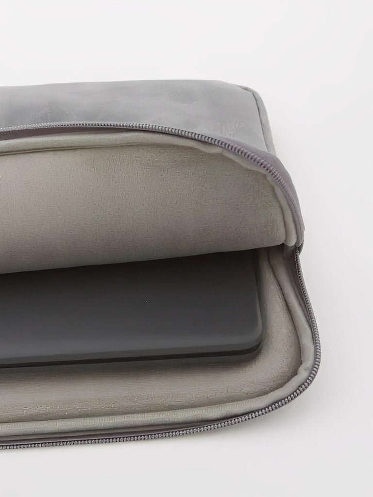 Housse ordinateur portable, protection antichoc, intérieur doux, fermeture éclair, sac d'ordinateur, modèle Roxane - Housse - Gris 11"