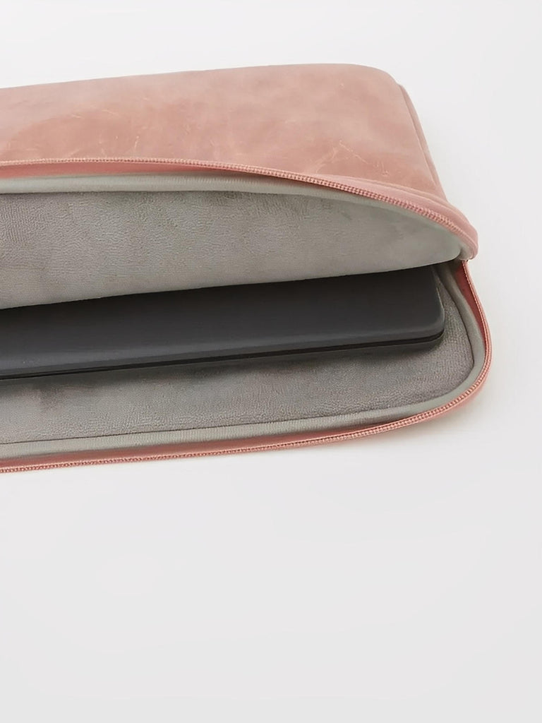 Housse ordinateur portable, protection antichoc, intérieur doux, fermeture éclair, sac d'ordinateur, modèle Roxane - Housse - Rose 11"