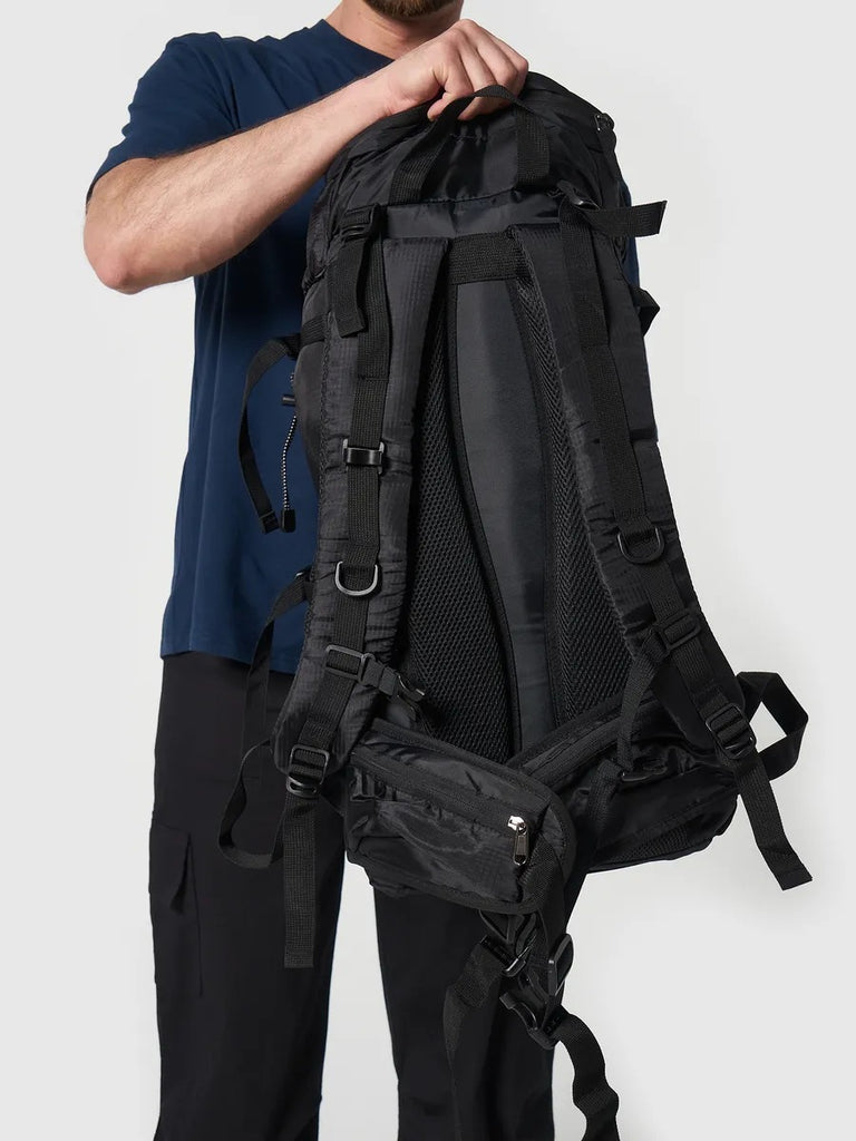 Hiking backpack 65L, trekking, travel, mountaineering, camping, outdoor sport, Evero model