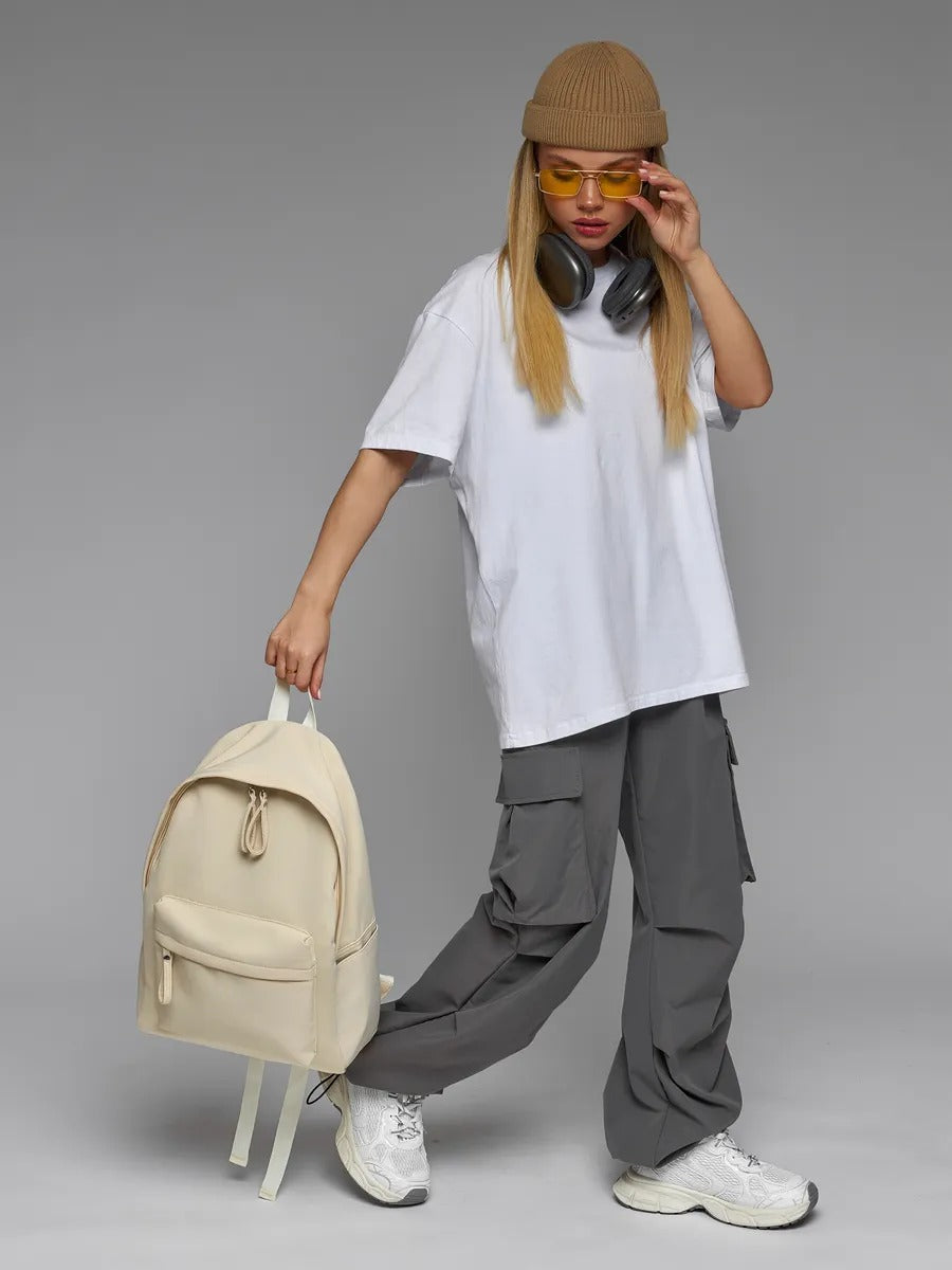 Unisex backpack, laptop compartment, waterproof, large capacity, daily use, school bag, model Jixe